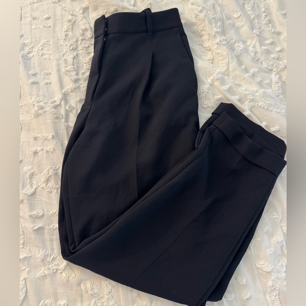 Aritzia Wilfred Classic Black Dress Pants